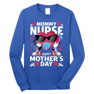 Mommy Nurse Happy Mother’s Day Nurse Cute Gift Long Sleeve Shirt