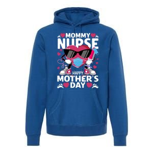 Mommy Nurse Happy Mother’s Day Nurse Cute Gift Premium Hoodie