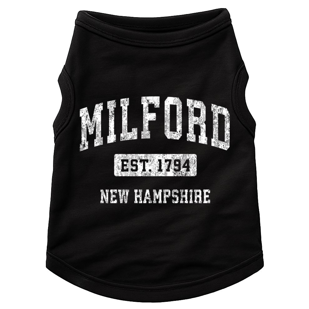 Milford New Hampshire Nh Vintage Sports Doggie Tank