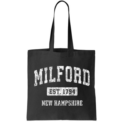 Milford New Hampshire Nh Vintage Sports Bag