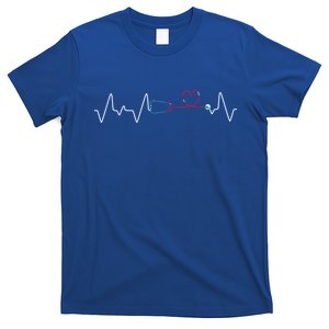 Medical Nurse Heartbeat Lpn Stethoscope Healthcare Rn Nurse Great Gift T-Shirt