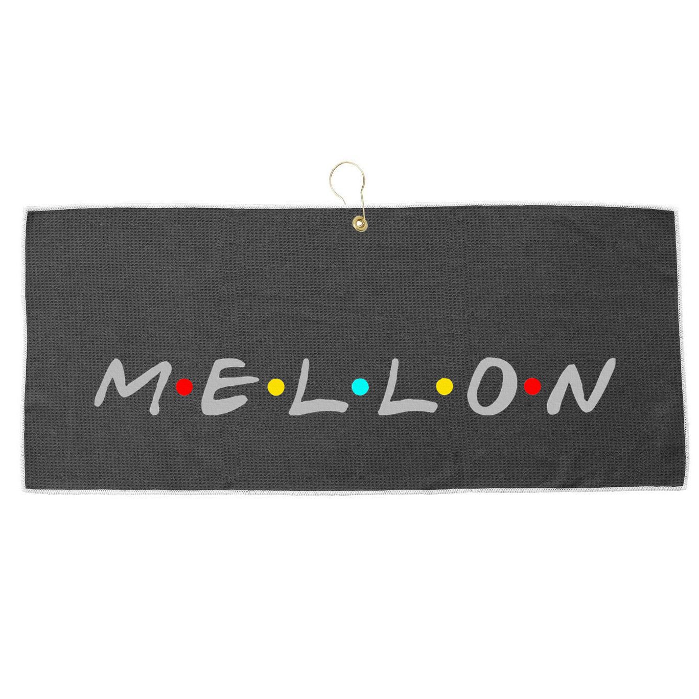 Mellon Nerdy High Fantasy Friends Large Microfiber Waffle Golf Towel