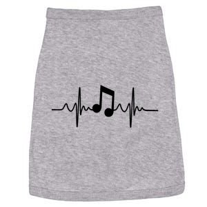 Music Note Heartbeat Pulse Doggie Tank