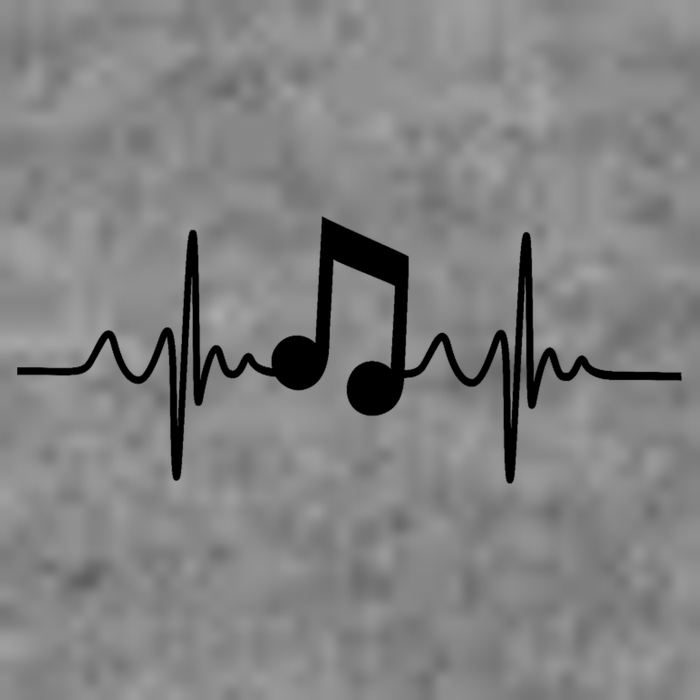 Music Note Heartbeat Pulse Hoodie