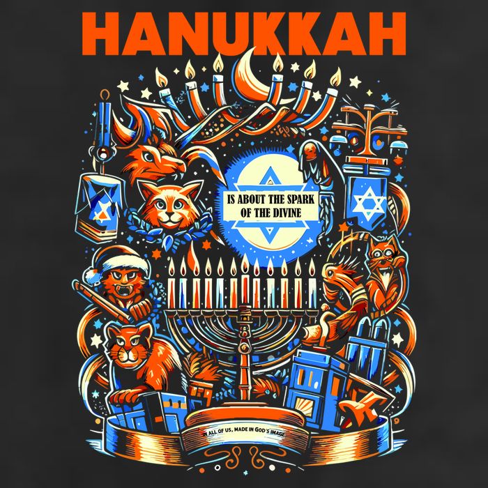 My New Hanukkah Ugly Sweater Design Hat