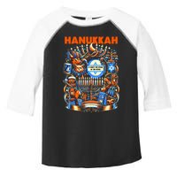 My New Hanukkah Ugly Sweater Design Toddler Fine Jersey T-Shirt