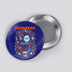 My New Hanukkah Ugly Sweater Design Button