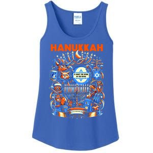 My New Hanukkah Ugly Sweater Design Ladies Essential Tank