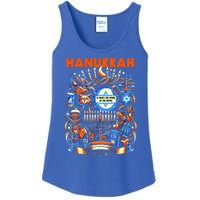 My New Hanukkah Ugly Sweater Design Ladies Essential Tank