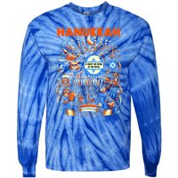 My New Hanukkah Ugly Sweater Design Tie-Dye Long Sleeve Shirt