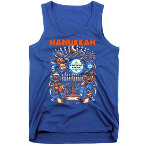 My New Hanukkah Ugly Sweater Design Tank Top