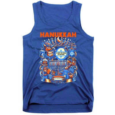 My New Hanukkah Ugly Sweater Design Tank Top