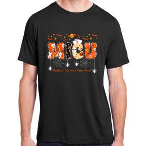 Micu Nurse Halloween Spooky Ghost Medical Intensive Care Adult ChromaSoft Performance T-Shirt