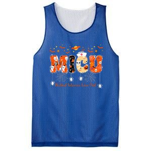 Micu Nurse Halloween Spooky Ghost Medical Intensive Care Mesh Reversible Basketball Jersey Tank