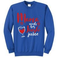 Mama Needs Her Jingle Juice Gift Merry Christmas Funny Xmas Gift Sweatshirt