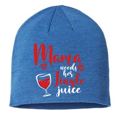 Mama Needs Her Jingle Juice Gift Merry Christmas Funny Xmas Gift Sustainable Beanie