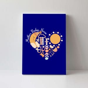 Mother Nurse Heart Postpartum Nurse Mom Nurse Great Gift Canvas