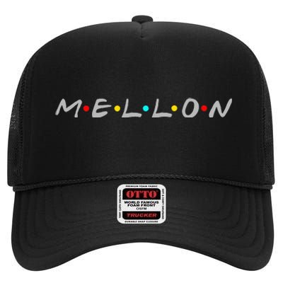 Mellon Nerdy High Fantasy Friends High Crown Mesh Back Trucker Hat