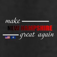 Make New Hampshire Great Again 7 Panel Mesh Trucker Snapback Hat