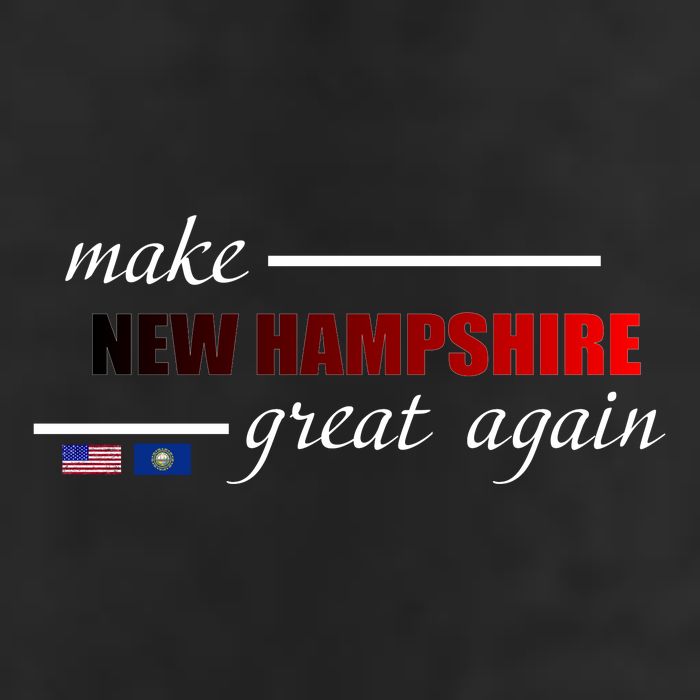 Make New Hampshire Great Again 7 Panel Mesh Trucker Snapback Hat