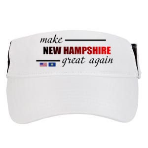 Make New Hampshire Great Again Adult Drive Performance Visor