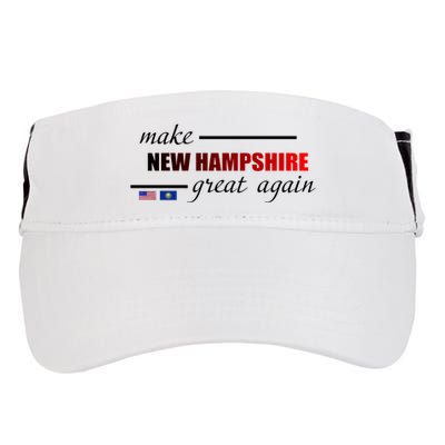Make New Hampshire Great Again Adult Drive Performance Visor