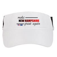 Make New Hampshire Great Again Adult Drive Performance Visor