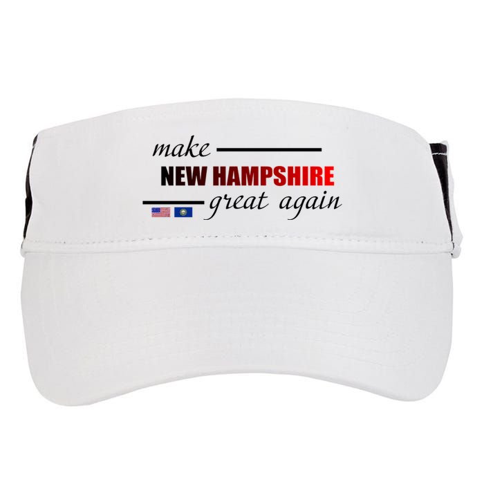 Make New Hampshire Great Again Adult Drive Performance Visor