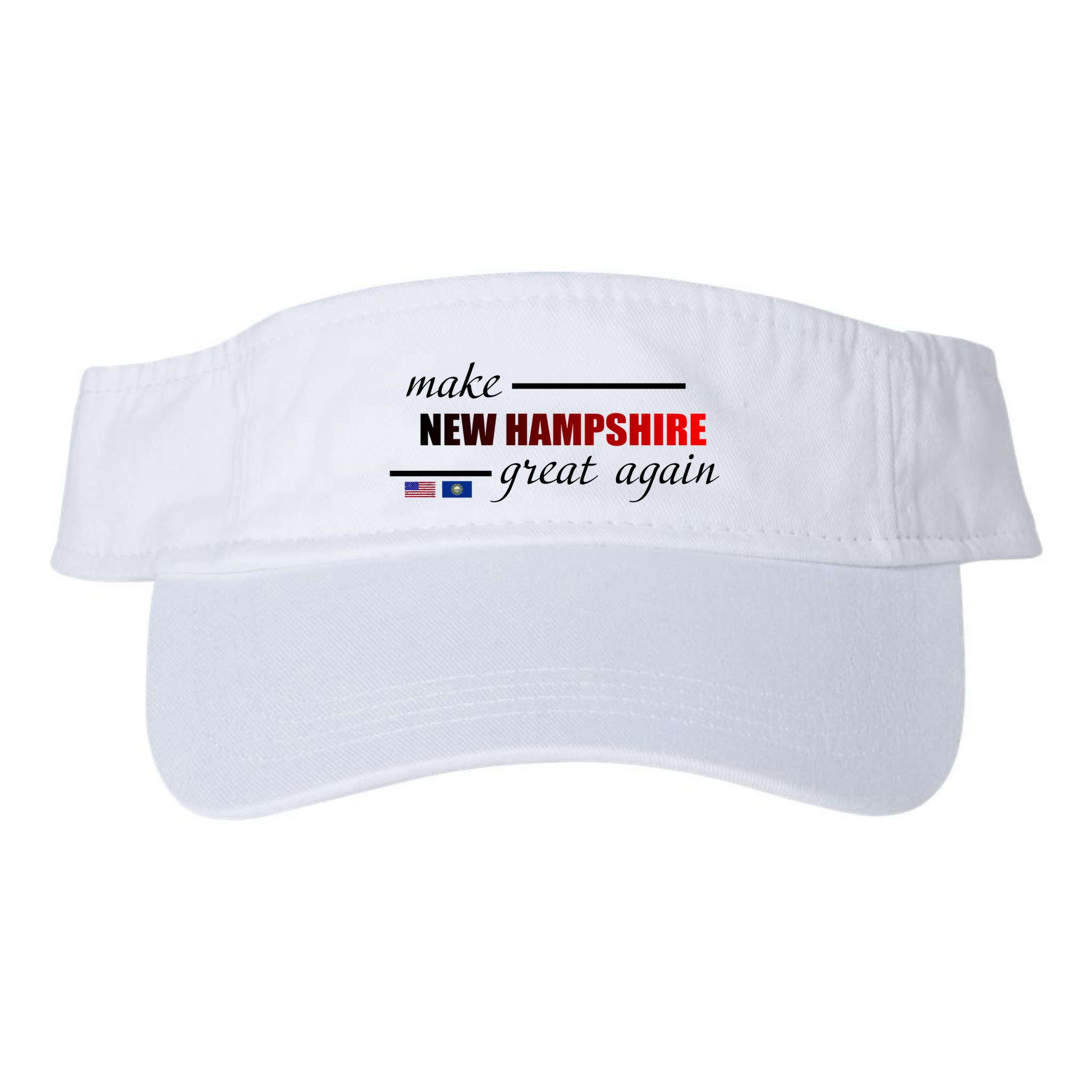 Make New Hampshire Great Again Visor