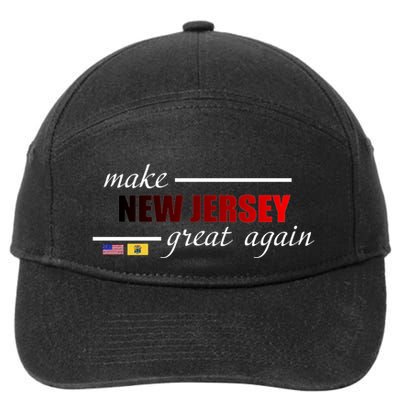 Make New Hampshire Great Again 7-Panel Snapback Hat
