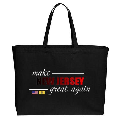 Make New Hampshire Great Again Cotton Canvas Jumbo Tote