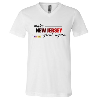 Make New Hampshire Great Again V-Neck T-Shirt