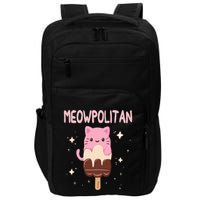 Meowpolitan Neapolitan Ice Cream Gift Impact Tech Backpack