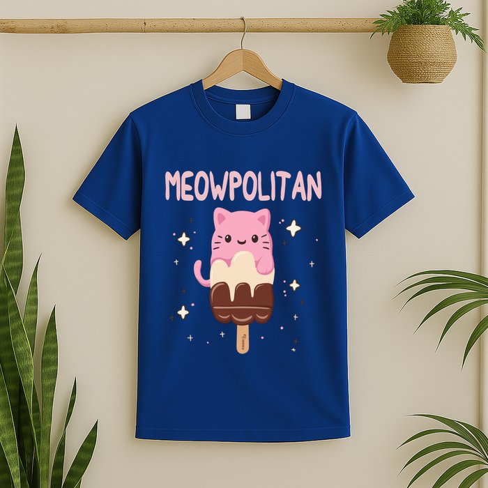Meowpolitan Neapolitan Ice Cream Gift T-Shirt