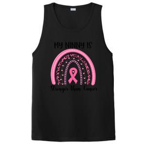 My Ninny Is Stronger Than Cancer Breast Cancer Awareness Gift PosiCharge Competitor Tank