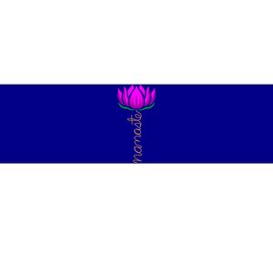 Mindful Namaste In Lotus Flower For Yoga And Meditation Lover Gift Bumper Sticker