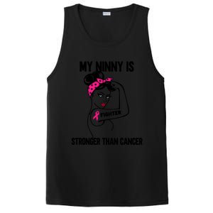 My Ninny Is Stronger Than Cancer Breast Cancer Gift PosiCharge Competitor Tank