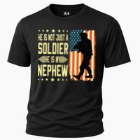 My Nephew Is A Soldier Hero Proud Army Aunt Uncle Military Cooling Performance Crew T-Shirt