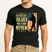 My Nephew Is A Soldier Hero Proud Army Aunt Uncle Military Cooling Performance Crew T-Shirt