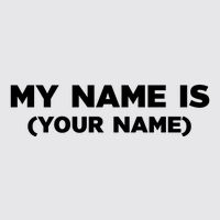 My Name Is Funny Custom Womens Funnel Neck Pullover Hood