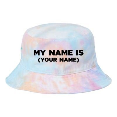 My Name Is Funny Custom Tie Dye Newport Bucket Hat