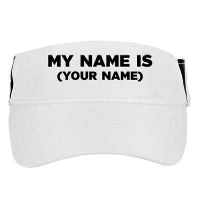 My Name Is Funny Custom Adult Drive Performance Visor