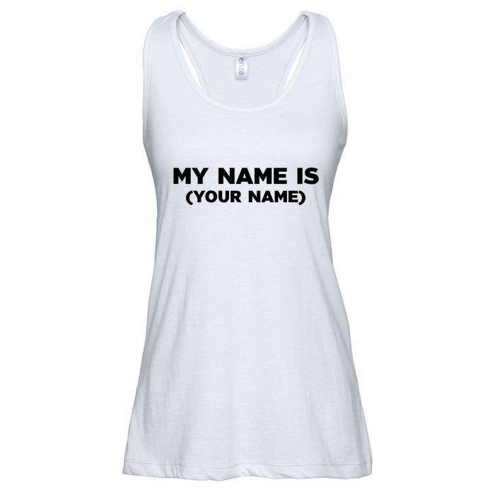 My Name Is Funny Custom Ladies Essential Flowy Tank