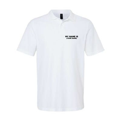 My Name Is Funny Custom Polo