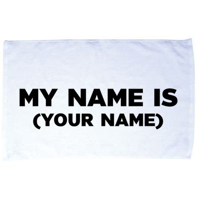 My Name Is Funny Custom Microfiber Hand Towel