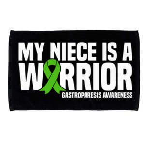 My Niece Is A Warrior Gastroparesis Awareness Great Gift Microfiber Hand Towel