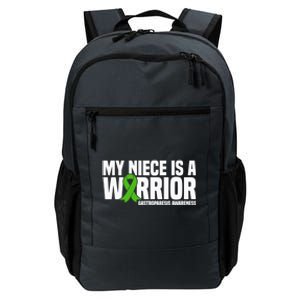 My Niece Is A Warrior Gastroparesis Awareness Great Gift Daily Commute Backpack