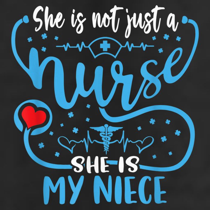 My Niece Is A Nurse Proud Nurse's Aunt Uncle RN LPN Family Hat