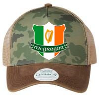 Mcgregor Name Irish Gift Irish Flag Harp Crest Legacy Tie Dye Trucker Hat