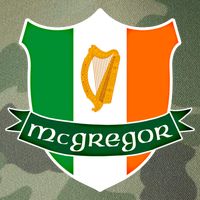 Mcgregor Name Irish Gift Irish Flag Harp Crest Legacy Tie Dye Trucker Hat
